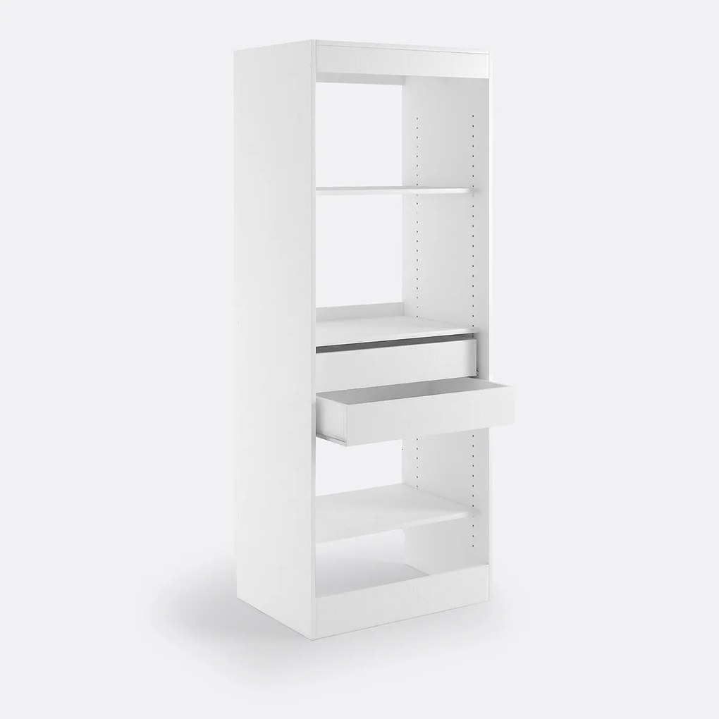 Dressing module, 3 legplanken en 2 lades Build