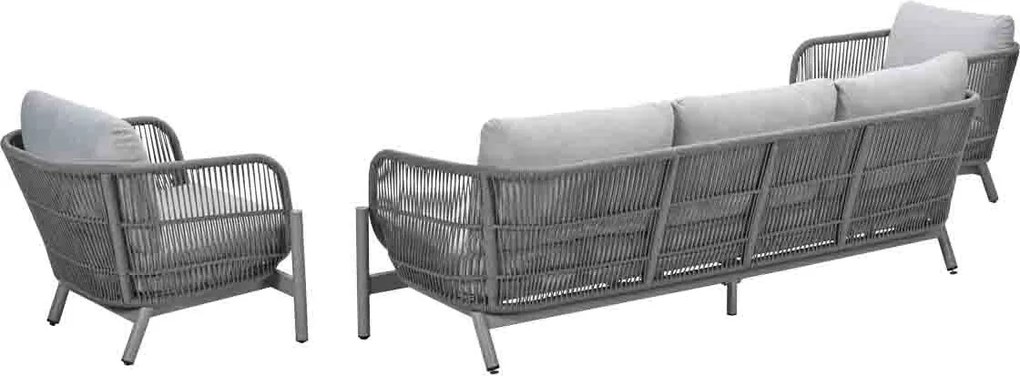 Garden Impressions Luzia loungeset 3-delig - taupe - grey sand
