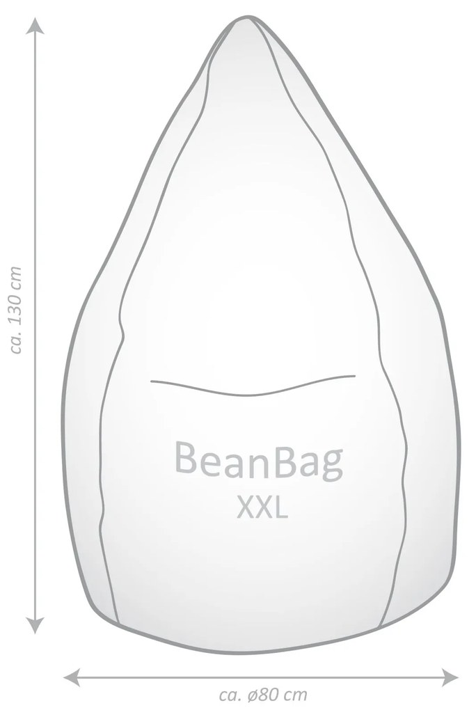 BeanBag Softy XXL - Lichtgrijs