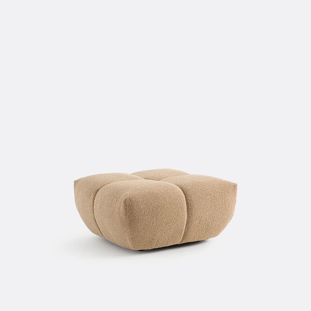 Poef, dikke badstof, L83 cm, Nuria