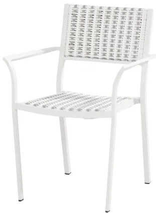 4 Seasons Outdoor | Piazza stacking chair      Wit weerbestendig