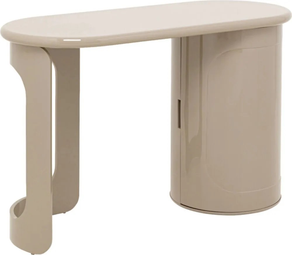Beige Retro Bureau - 120 X 50cm.