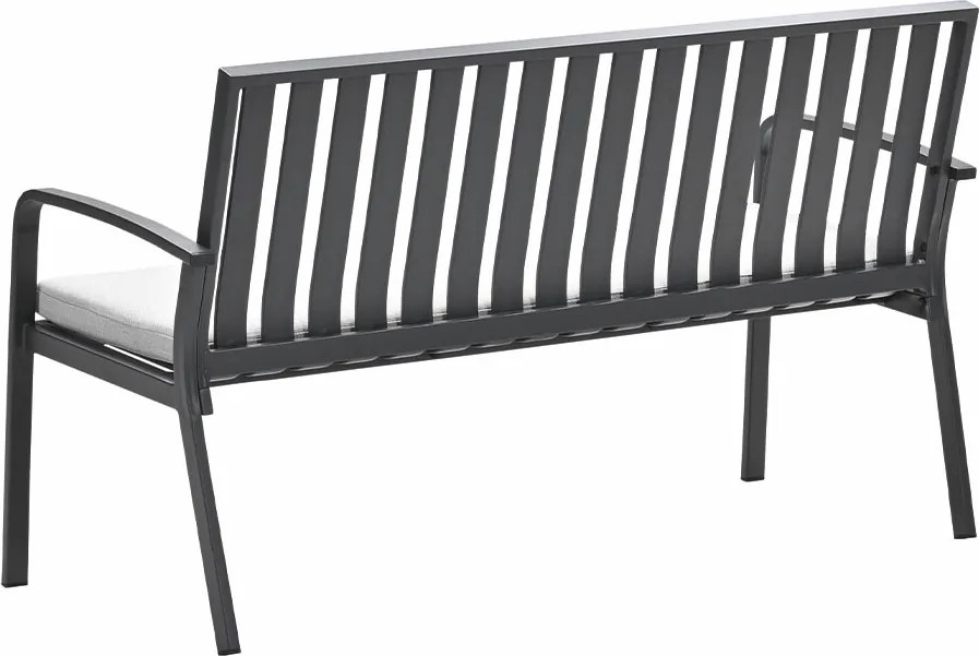 Garden Impressions Neapolis tuinbank 150 cm - donker grijs