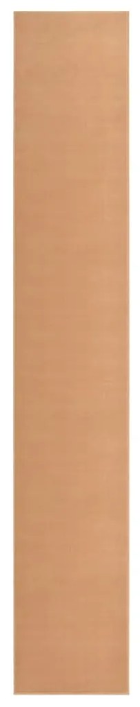 vidaXL Tapijtloper 80x500 cm BCF beige