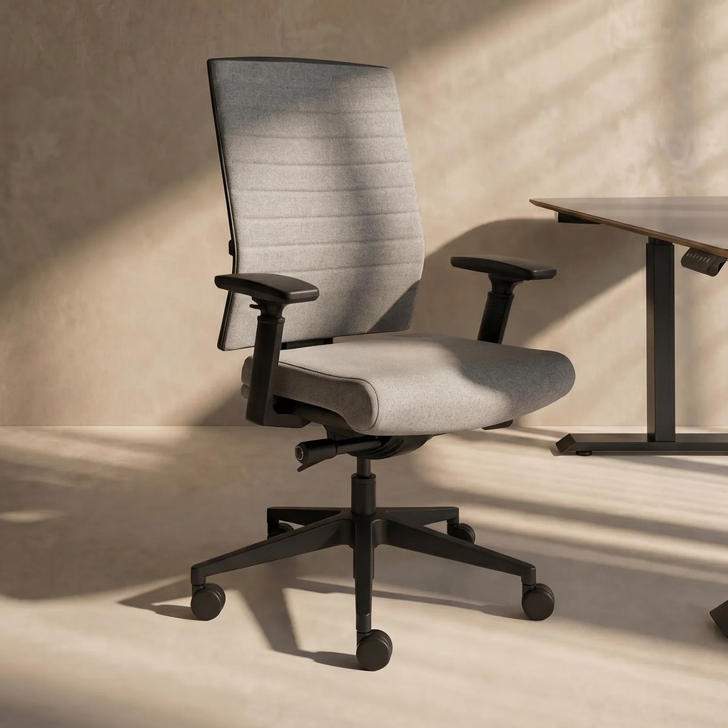 Ergonomische Bureaustoel NEN-1335 Grijs