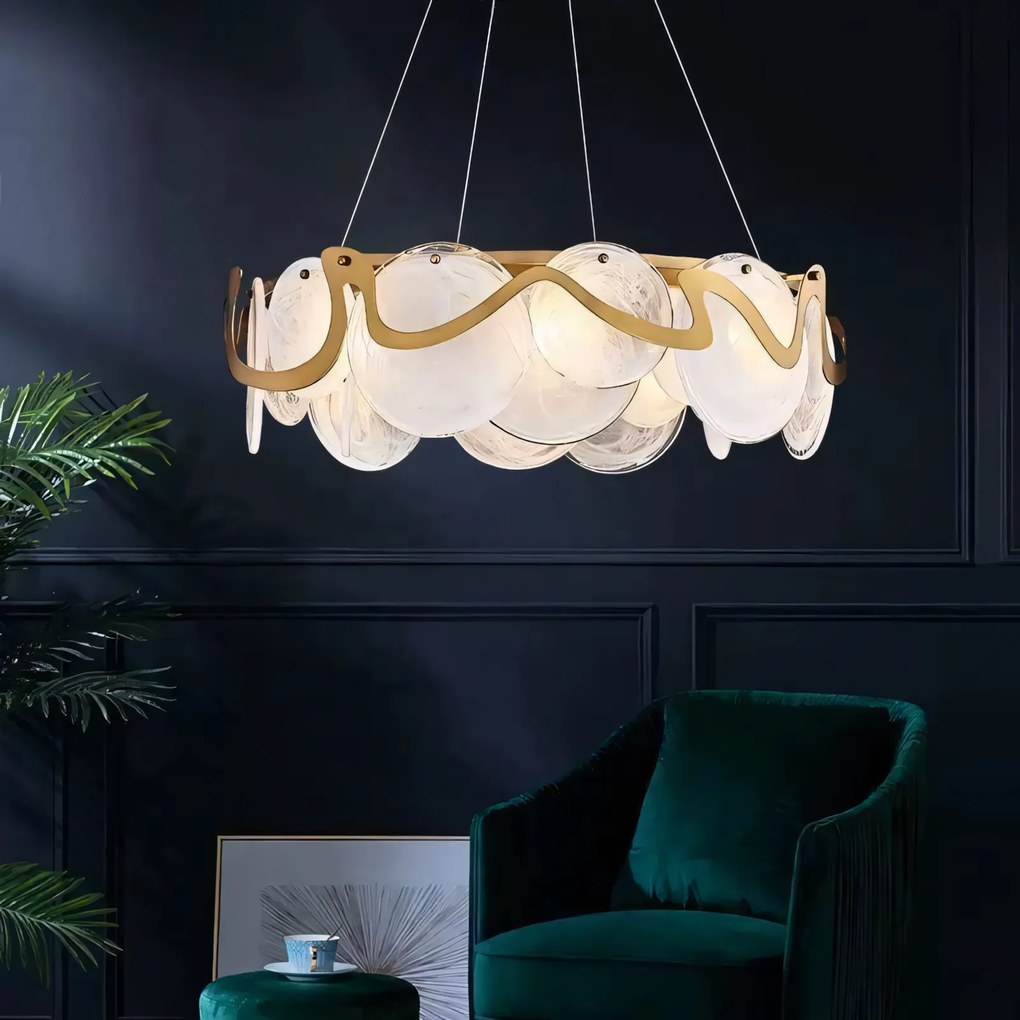 Lamp APP1544-8CP Brush Gold