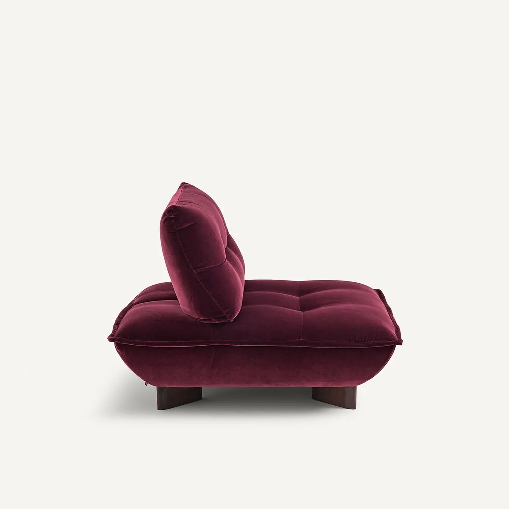 Modulaire fauteuil in fluweel, KAORI