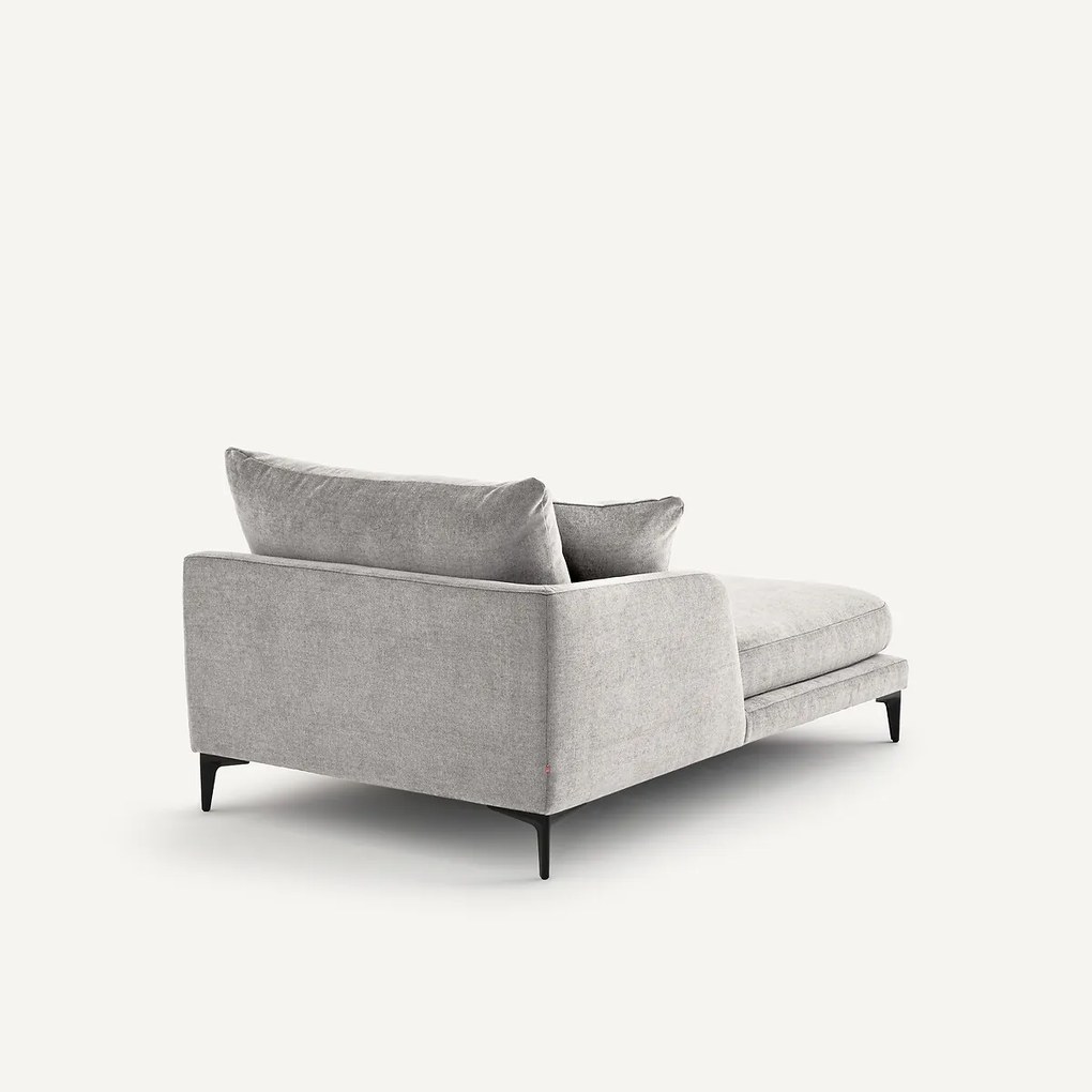Longchair van polyestermix, MODERNISTE, ontwerp Emmanuel Gallina