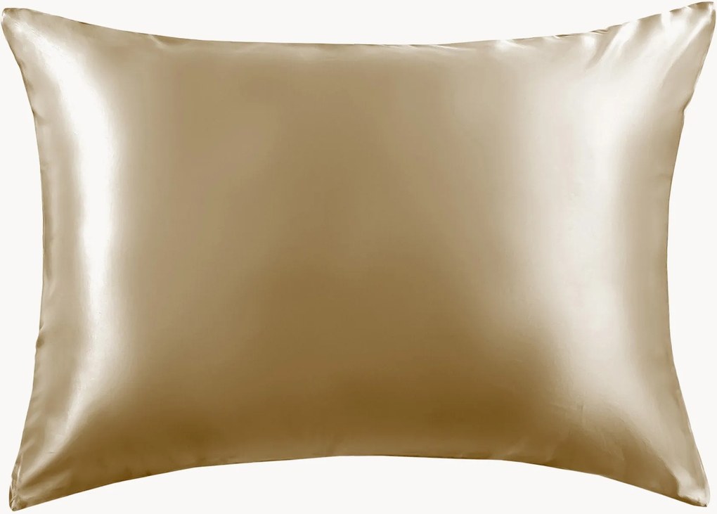 Kussenhoes van premium moerbeizijde 22 momme Champagnerblush