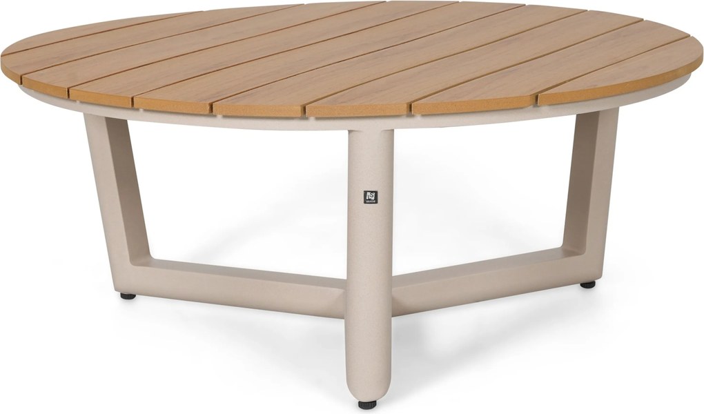 Stoel en Bank Loungeset 5 personen Aluminium Zand/Beige  Lifestyle Garden Furniture Melone