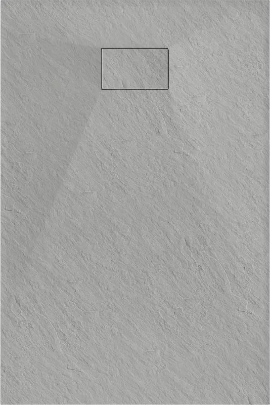 Mexen Hugo rechthoekige douchebak SMC 100 x 80 cm, grijs - 42618010