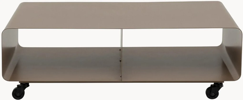 Metalen tv-meubel Lounge M met wielen
