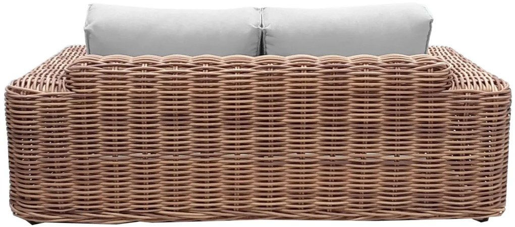 The Outsider Meera - 2-Zits Loungebank - Wicker - The Outsider