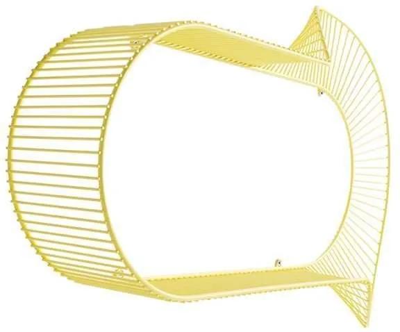 Petite Friture Loop wandplank corolla geel