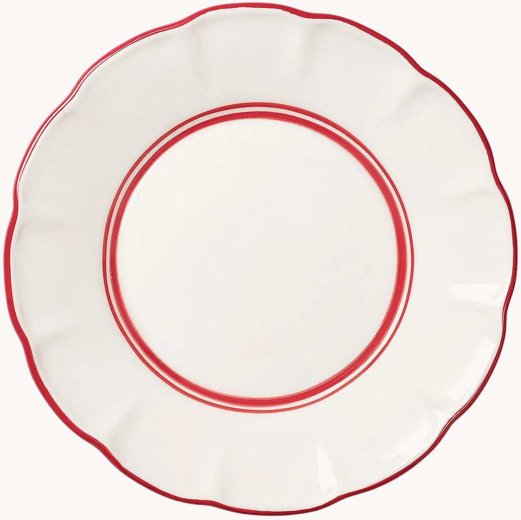 Handbeschilderd dinerbord Bistro