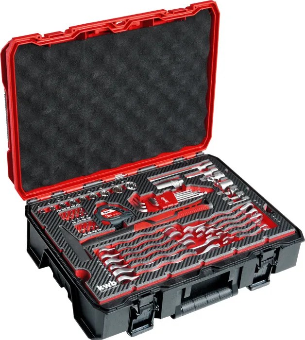 KWB Gereedschapskoffer 80-delig in E-case