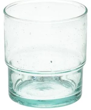 Glas, gerecycled glas, handgeblazen, 350 ml