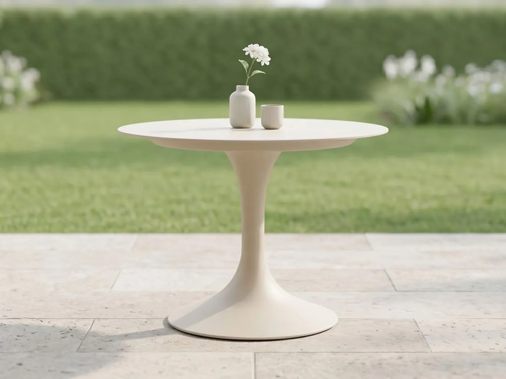Bartafel SUNS | Rond  | Tuintafel Sintered stone | Ø130cm | 4 personen | Kees Smit Tuinmeubelen