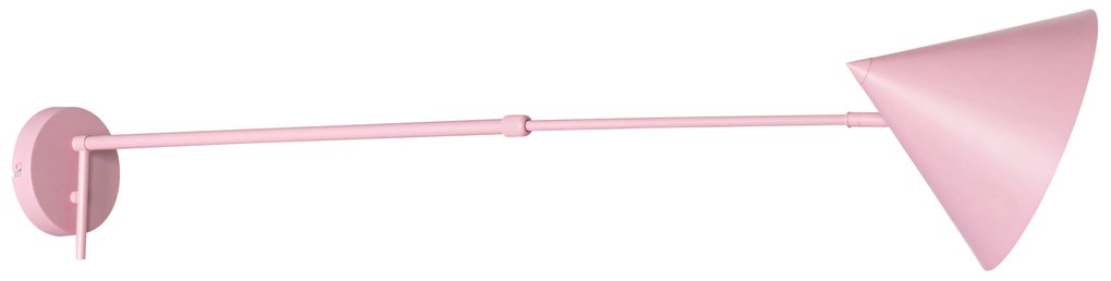 Design wandlamp roze verstelbaar - Triangolo