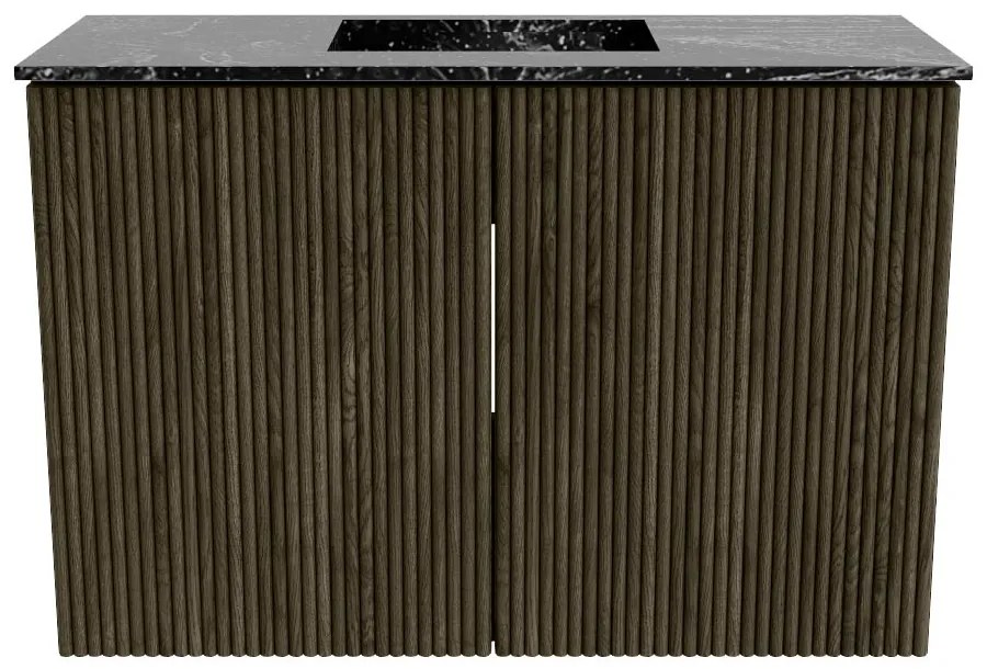 Mondiaz Joya DLux 60cm toiletmeubel shadow met wastafel faye midden 1 kraangat lava