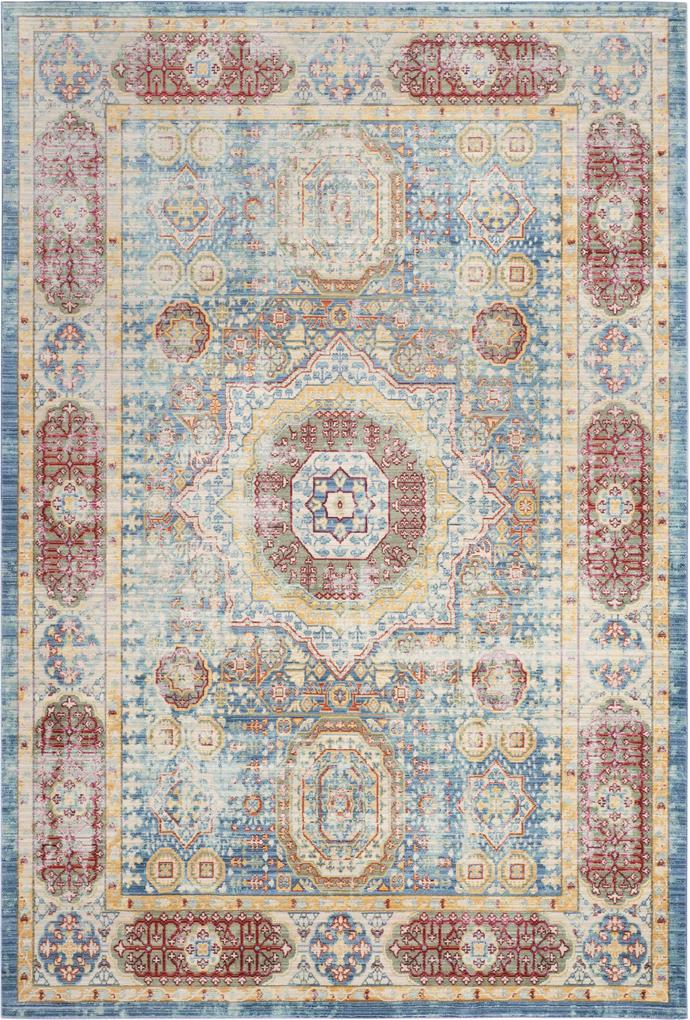 Safavieh | Vloerkleed Ala 120 x 180 cm blauw, multicolour vloerkleden polyester vloerkleden & woontextiel vloerkleden