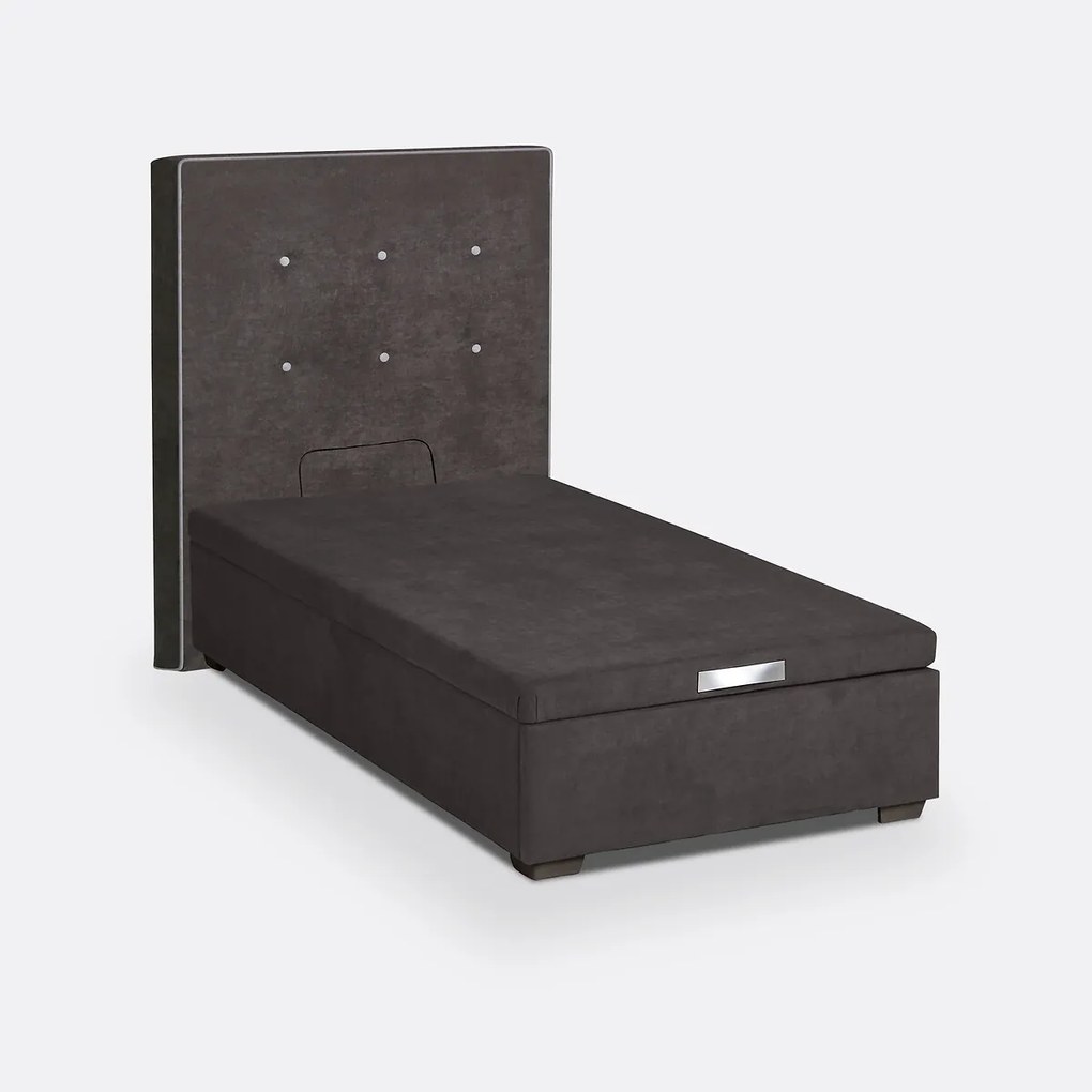 2 in 1 ensemble, kofferbed en hoofdbord Hercule