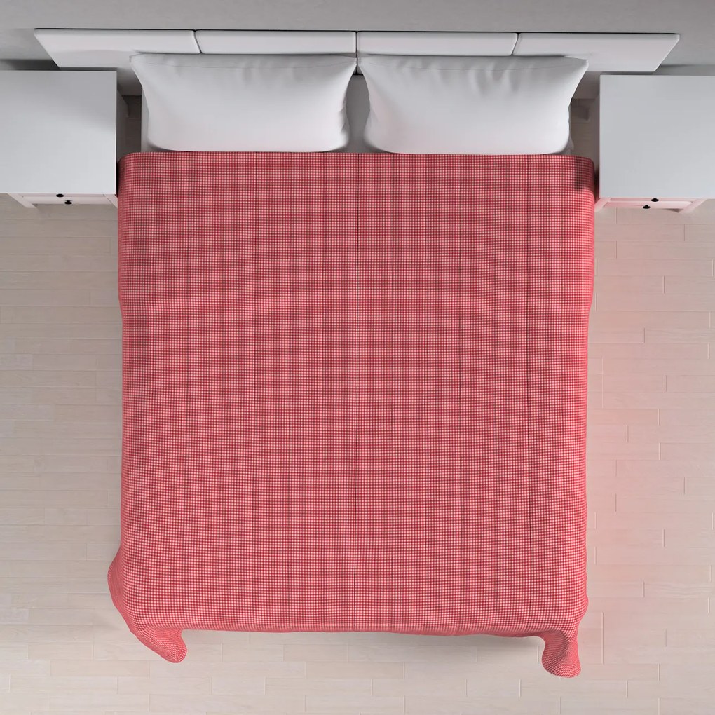 Dekoria Sprei, rood-ecru