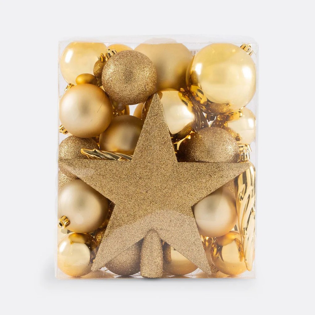 Set van 33 Kerstversieringen, Caspar