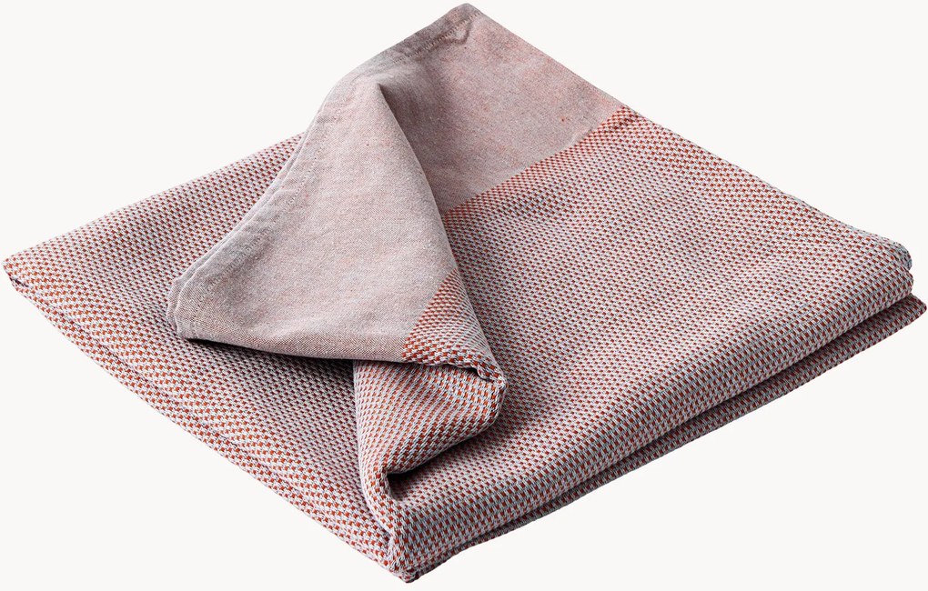 Gestreepte katoenen plaid About