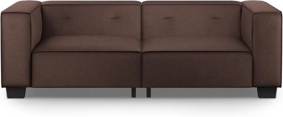 Rivièra Maison - Hampton Heights Sofa 3,5 Seater, velvet, treasure taupe - Kleur: bruin