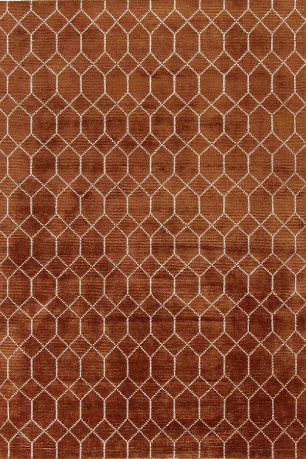 Brinker Carpets - Brinker Feel Good Carpets Laatz Terra - 240 x 340 - Vloerkleed