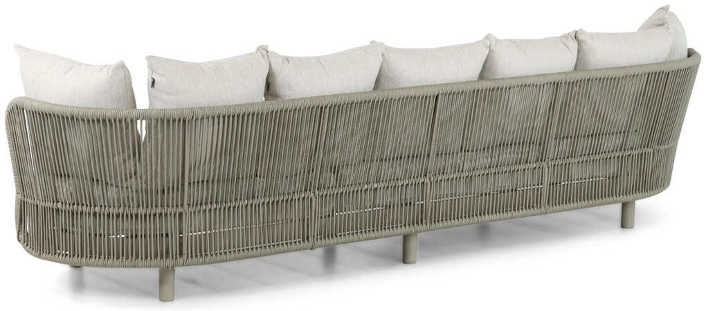 Loungeset tuin 3 personen Aluminium/rope Taupe Hartman Bjorn/Bario