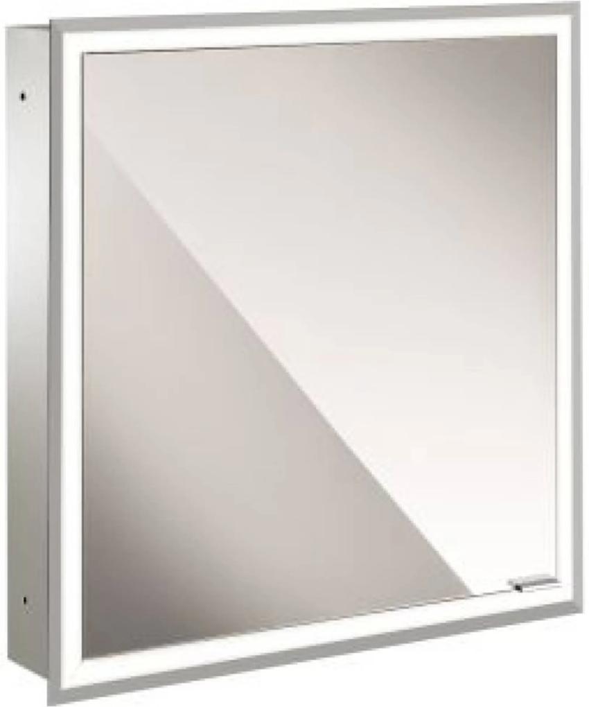 Asis Prime inbouw spiegelkast 630x730 mm met led wit