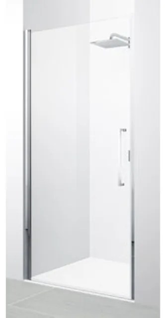 Novellini Young 2.0 1B draaideur voor nis 67/71x200cm chroom/helder y21b67-1k