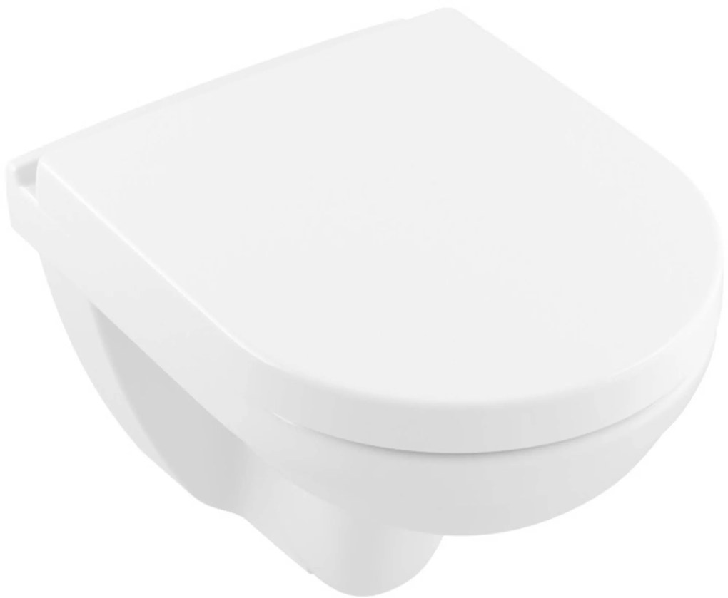 Villeroy & Boch O.Novo compact hangtoilet incl. toiletbril met DirectFlush wit alpin