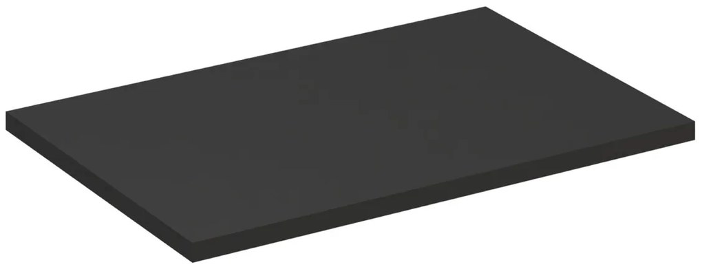 Comad Talia Casella wastafel toppaneel 80cm zwart eiken