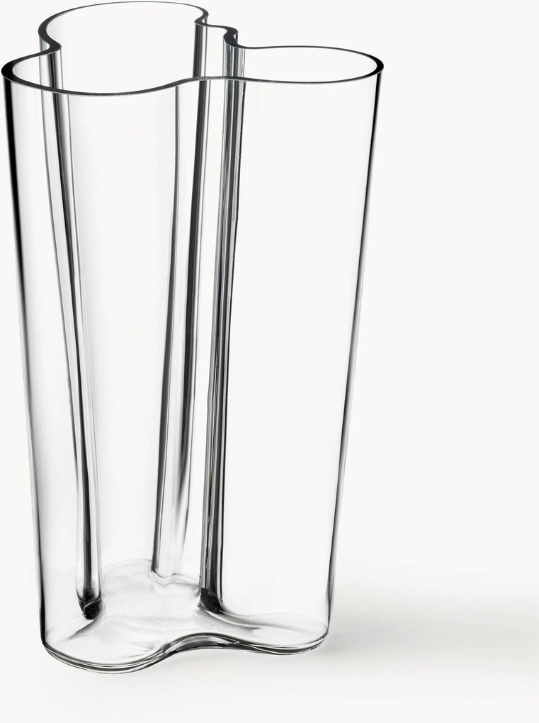 Mondgeblazen vaas Alvar Aalto, H 25 cm