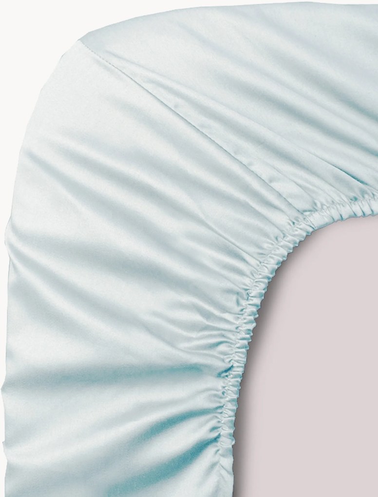 Boxspring hoeslaken Ava van katoensatijn, H 30