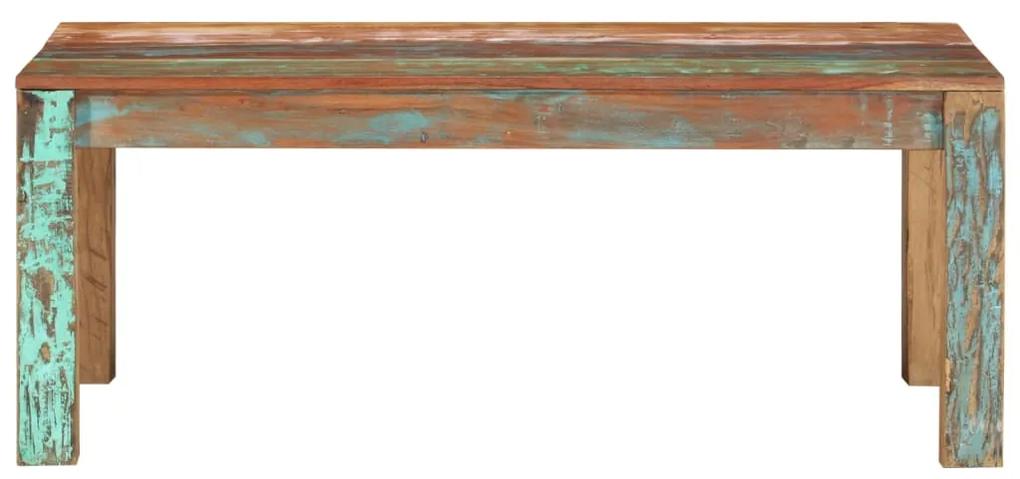 vidaXL Salontafel 100x60x40 cm massief gerecycled hout