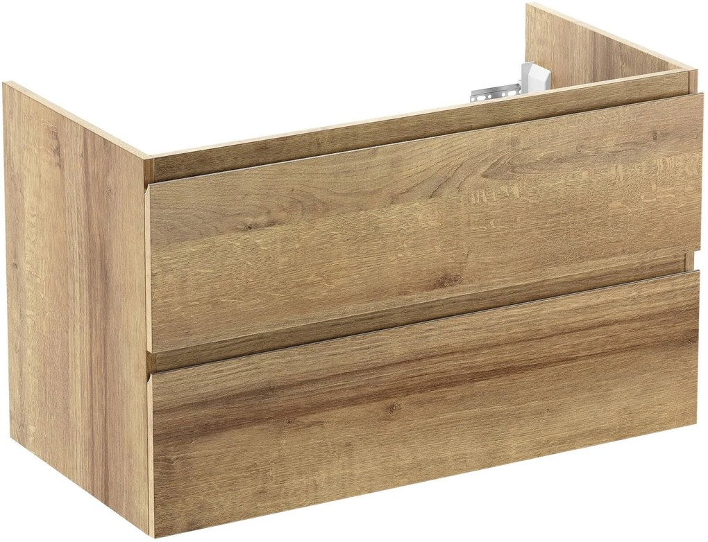 Ben Vario Wastafelonderkast greeploos 100x45x60 cm Denver Eiken