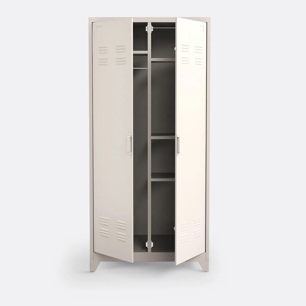 Metalen kast, 2 deuren, Hiba