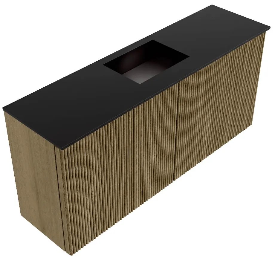 Mondiaz Joya 90cm toiletmeubel dusk met wastafel faye midden zonder kraangat urban