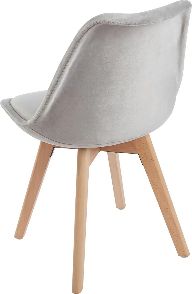 Set 4 Synk Fluwelen Stoelen