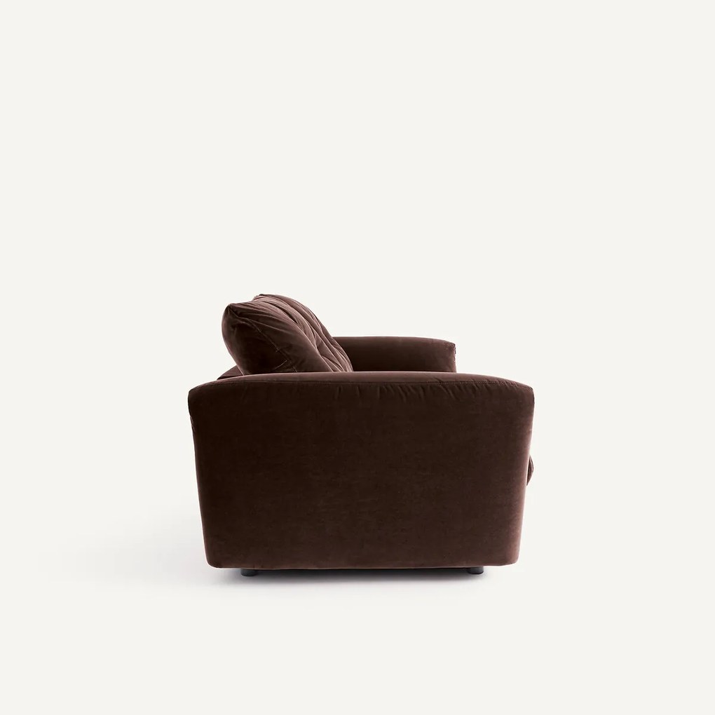 Omvormbare 3-zitsbank van fluweel Edgar