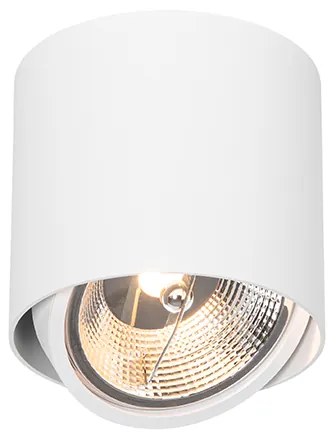 Smart opbouwSpot / Opbouwspot / Plafondspot wit incl. Wifi GU10 111mm - Impact GU10 rond Binnenverlichting Lamp