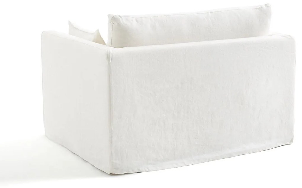 2-zitsbank in gekreukt linnen, Neo Kinkajou