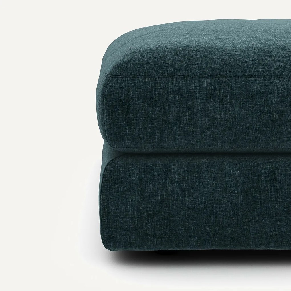 Fluwelen chenille voetenbank, Skander