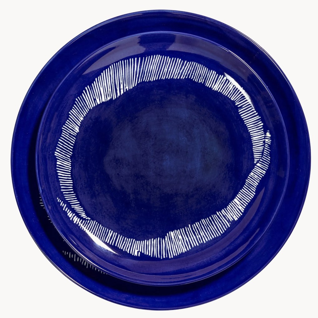 Ontbijtborden Feast met reactief glazuur, 2 stuks