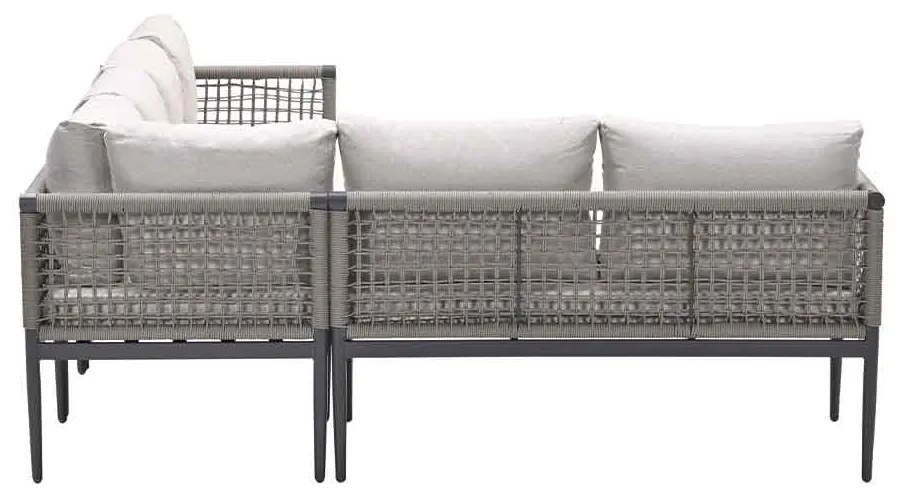 Garden Impressions Burela lounge hoekset links 4-delig - taupe