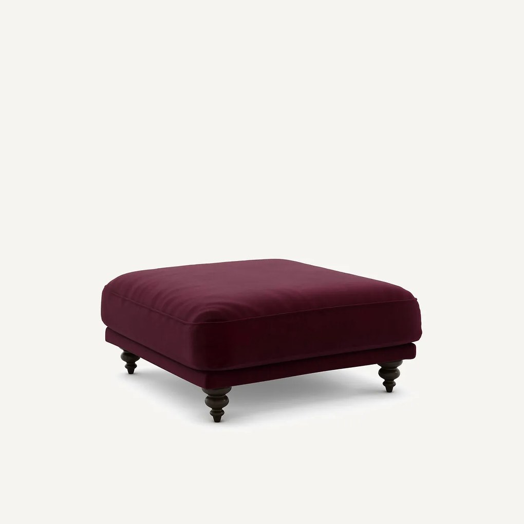 Voetenbank in fluweel, Lazare